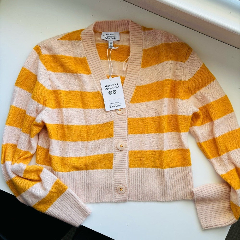 & other stories Alpaca wool cardigan